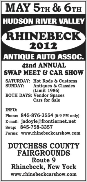 Rhinebeck 2012 41st Annual Swap Meet & Car Show